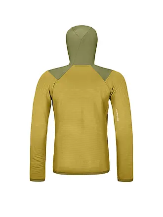 ORTOVOX | Veste polaire à capuche Grid pour homme | olive